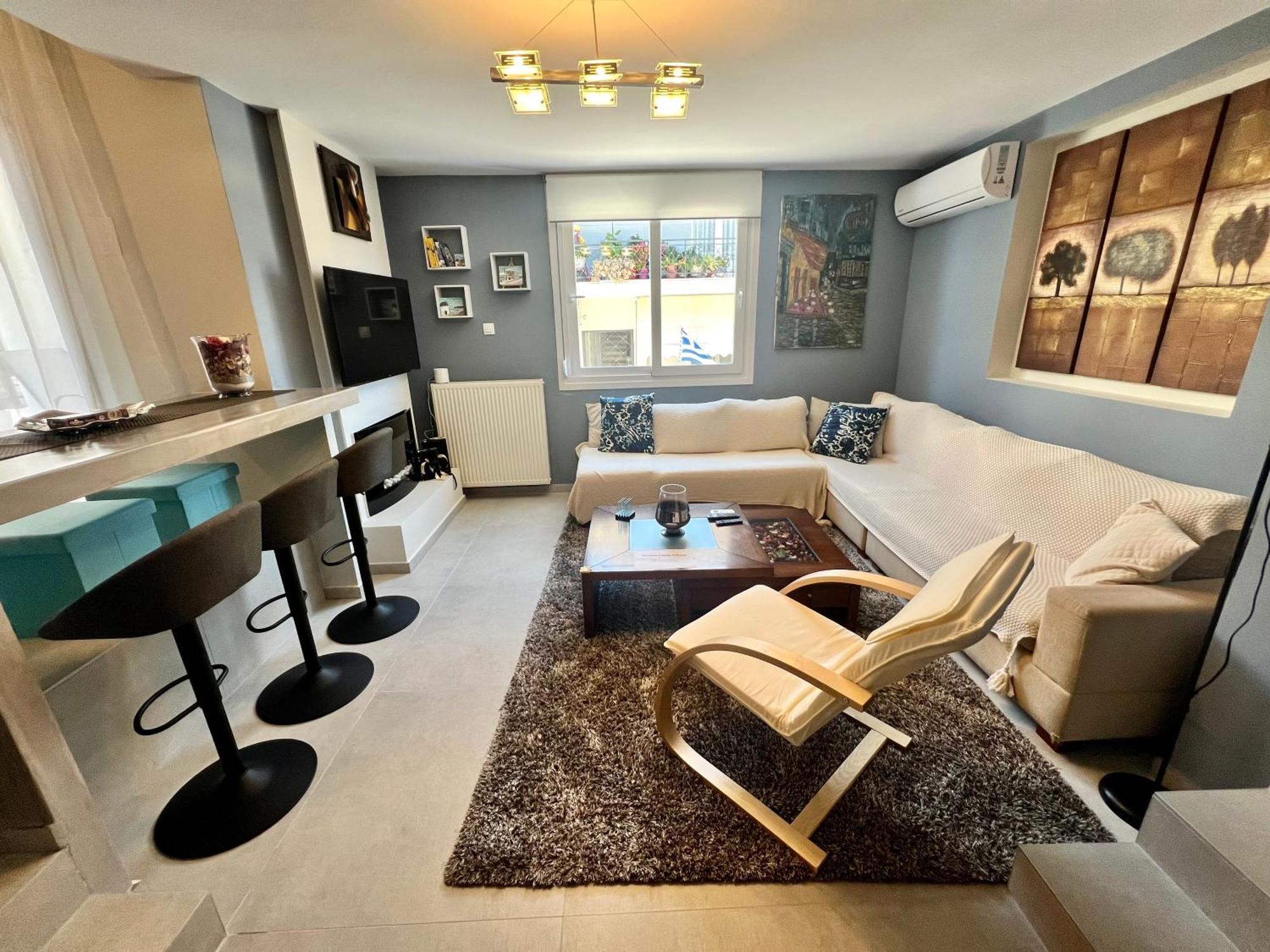 Апартаменты Modern Family Retreat Волос Экстерьер фото