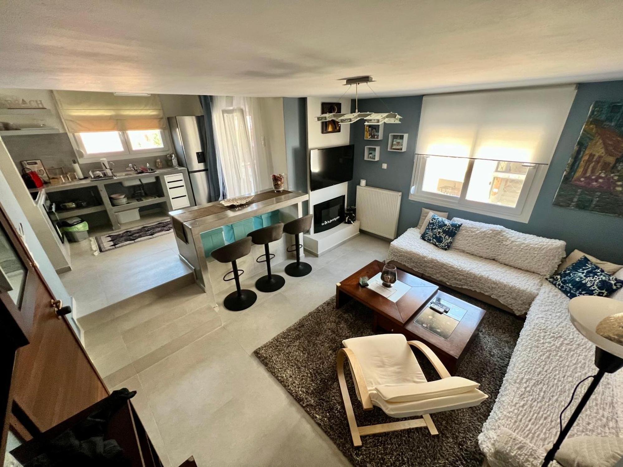 Апартаменты Modern Family Retreat Волос Экстерьер фото